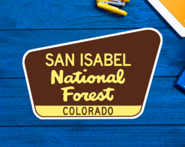 San Isabel National Forest Decal Sticker 3.75&quot; x 2.5&quot; Colorado Park Vinyl - $5.24