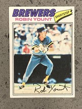 1977 Topps Baseball Robin Yount #635 HOF Milwaukee Brewers - £6.11 GBP