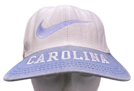 Nike Hat North Carolina UNC Tarheels Swish Blue Snap Back Ball Cap 90&#39;s Vintage - £47.36 GBP