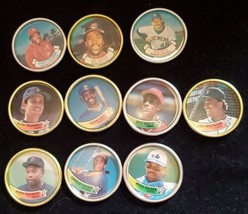 1987 &amp; 89 ￼Topps Chewing Gum Bottle Caps Baseball Coins - £7.91 GBP