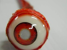 Dead Head Props Halloween Horror Prop Ripped Out Eyeball Red Blind - £13.58 GBP