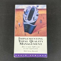 Implementing Total Quality Management Verne Harnish Audiobook Cassette Tape - £12.59 GBP