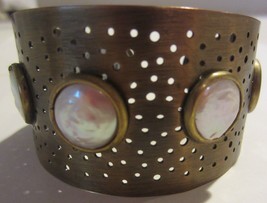 Wide pearl cuff bracelet - Anthropologie - $23.70