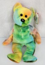 TY 1993 RARE GARCIA THE BEAR BEANIE BABY WITH ERRORS - $98.01