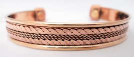 VINTAGE COPPER MAGNETIC Golf Arthritis Pain Therapy Energy Cuff for Unisex - $8.19