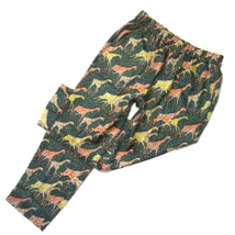 NWT J.Crew Pull-on Silk Twill in Spiced Saffron Giraffes Ankle Pants 12 $148 - £72.59 GBP