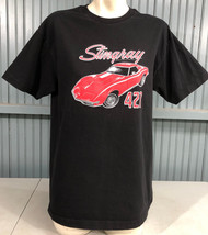 Corvette Stingray 427 Black Large T-Shirt - £10.48 GBP