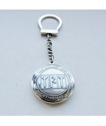 925 STERLING SILVER ACCIDENT PREVENTION AMULET RUSSIAN LANGUAGE KEYCHAIN - $3,105.53 MXN