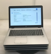 (Lot of 4) HP EliteBook 850 G4 i5-7300U 2.70GHz 8GB DDR4 No OS/SSD - $316.80