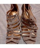 Kelly &amp; Katie Shimmery Sandal Heels. SZ 7M - £22.61 GBP