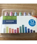 WEIMY Dustless Twistable Chalk Non-Toxic Colored Chalk 1.0mm Tip With 12... - $15.82 CAD