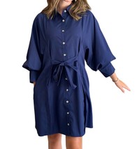 Entro wrap it up dress in Dark Royal - $40.00