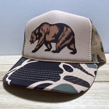 The Bear Hunter Hat Trucker Adjustable Camouflage SnapBack Hunting Hat New - $309.15 MXN