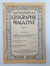 VTG The National Geographic Magazine December 1913 The Marriage of the Gods - £22.40 GBP
