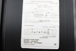 KOIILER XM 6666 2 CHANNEL 420W CROSSOVER AMPLIFIER Q7386 image 11