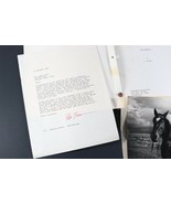 Vintage THE COWHORSE by Debra Baumann w/ Photo &amp; Letter James Drury Scre... - £21.16 GBP