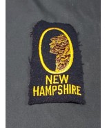 1950s New Hampshire OLD MAN OF THE MOUNTAIN American Legion Uniform Patc... - €16,08 EUR