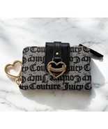 Juicy Couture ~Balck Simply Perfect Tab Card Wallet - Angel Faux Patent ... - $19.53
