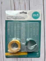 3/4" Label Tape with 2 Embossing Folders /"Everyday" WRMK  Label-it CLEARANCE