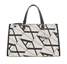 Armani Exchange Women Bag - Designer White Tote Elegant Large - $3,666.40 MXN