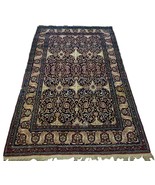 Handmade antique Persian Isfahan rug 4.5&#39; x 7.3&#39; (140cm x 224cm) 1900s -... - $3,871.15 CAD