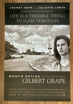 WHAT&#39;S EATING GILBERT GRAPE (&#39;93) Johnny Depp, Leonardo DiCaprio, Juliet... - $195.00