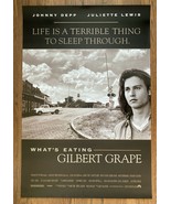 WHAT&#39;S EATING GILBERT GRAPE (&#39;93) Johnny Depp, Leonardo DiCaprio, Juliet... - $195.00