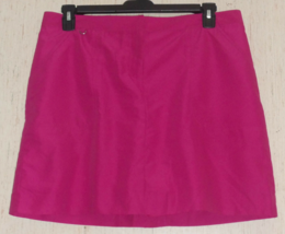 New Womens Izod Golf Bright Pink Skort W/ Pockets Size 12 - £25.55 GBP