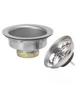 Glacier Bay Fixed Post Kitchen Sink Strainer Brushed Stainless Steel 100... - $13.58 CAD