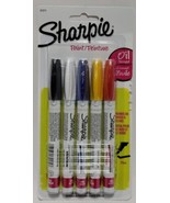 Sharpie Oil-Based Fine Point Assorted Colors Paint Markers, 5 Count - $364.70 MXN