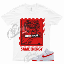 ENERGY T Shirt to Match Dunk High Picante Red White Hi Retro - £18.15 GBP+