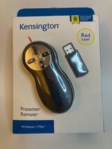 Kensington Wireless Presenter Red Laser Pointer Windows/Mac NEW (K33374USB) - $14.50