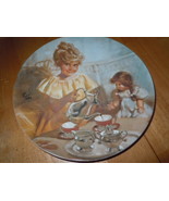 Modern Masters Cora&#39;s Tea Party Collectors Plate 1982 - $6.84 CAD