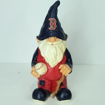 Boston Red Sox MLB Garden Gnome 11&quot; Tall Forever Collectibles Boston Hat - £38.93 GBP