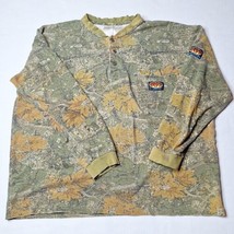 Vintage 90s Rasco FR Nature Cajun Camo Long Sleeve Pocket Shirt 2XL Heavy Rare! - £26.10 GBP