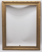 Painted Gold Wood Ornate Picture Frame 14-1/2&quot;x18-1/2&quot; - £120.73 GBP