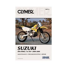 Clymer Repair Maintenance Service Manual - 00-22 Suzuki DRZ 400 400E 400... - $49.95
