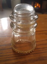 000 Hemingray #9 Clear Glass Insulator 17-48 USA Made. - $167.57 MXN