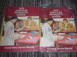 1979 Dodge DIPLOMAT &amp; Plymouth Gran Fury Service Shop Repair Manual Set 79 - £80.61 GBP