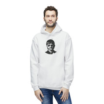 Unisex Beatles Ringo Starr Hooded Sweatshirt - 80\/20 Cotton Polyester, Heavywei - £74.90 GBP+