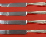 Prelude by International Sterling Silver Steak Knife Set 4pc Texas Sized... - $257.50