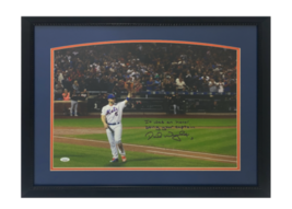 David Wright Autographed &quot;It Was An Honor ... Captain&quot; Framed 16 x 20 Ph... - £348.49 GBP