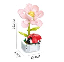 Flower Bouquet bonsai Planting Ladybug Building Blocks Brick Model - £11.45 GBP