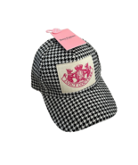 Juicy Couture Houndstooth Tweed Cap Hat ( O/S ) - $107.81 CAD