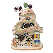 Blue Sky Clayworks Christmas Gingerbread House Mom&#39;s Cookie Cottage Tea Lite - £19.93 GBP