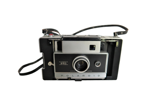 Primary image for Vtg Polaroid Land Camera 250 Automatic With Cover and Strap