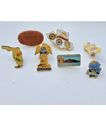 LOT OF 7 VINTAGE  USA STATE  PINS - $528.06 MXN