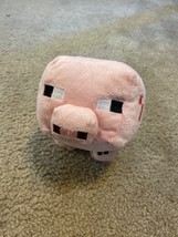 Minecraft Mojang 6” Jinx Pink Pig Plush Stuffed Animal - £11.01 GBP