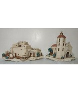 Pair of 1990&#39;s Burwood Products Southwestern Pueblo Style House Wall Han... - £14.10 GBP