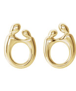 14K Yellow Gold Mother &amp; Child® Earrings  - €155,30 EUR+